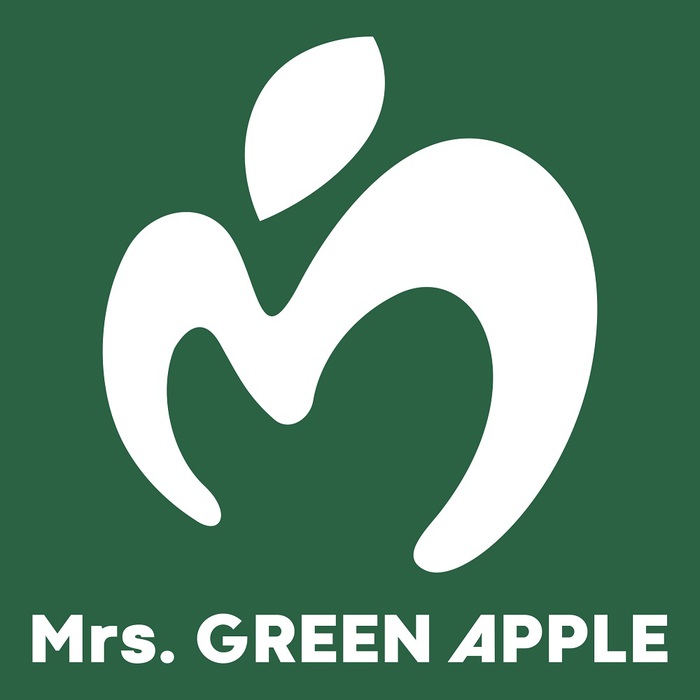 Amazon.co.jp: Mrs. GREEN APPLE ロゴ ステッカー MGA : おもちゃ